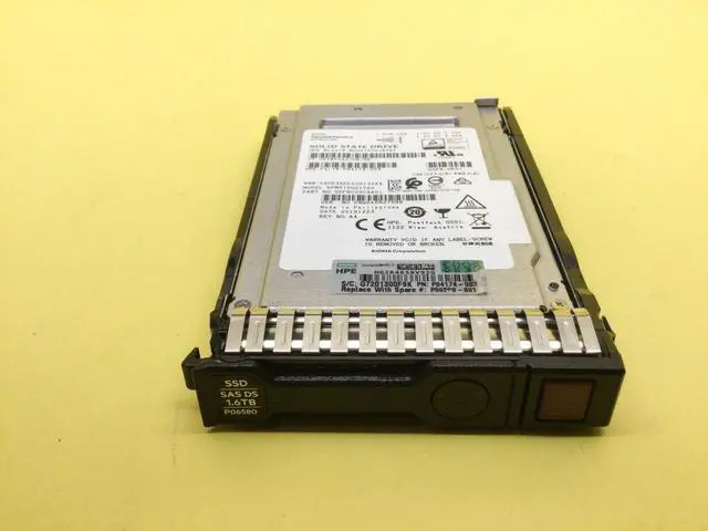 Alt view image 2 of 3 - (NOT FOR HOME PC!) P04533-B21 HPE 1.6TB SAS 12G MIXED USE SFF SC SSD P06580-001