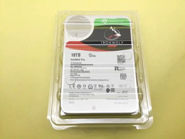 Main image of Seagate Ironwolf Pro 18TB 7200RPM SATA 6Gb/s Internal 3.5in HDD ST18000NE000