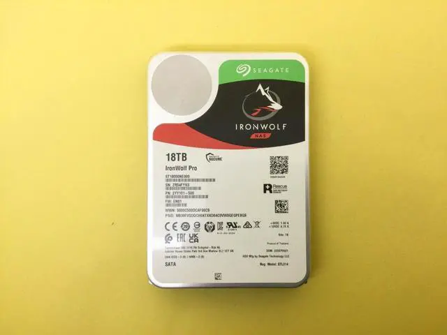 Alt view image 2 of 4 - Seagate Ironwolf Pro 18TB 7200RPM SATA 6Gb/s Internal 3.5in HDD ST18000NE000