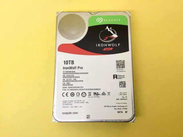 Main image of Seagate IronWolf Pro 10TB 7.2K SATA 6Gb/s 256Mb Cache 3.5" NAS HDD ST10000NE0004