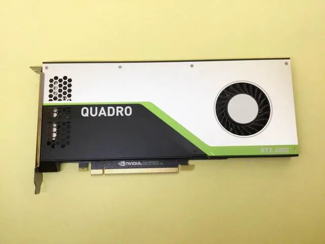 Alt view image 2 of 5 - *** Nvidia Quadro RTX 4000 GDDR6 8GB PCIe Graphics Card ***