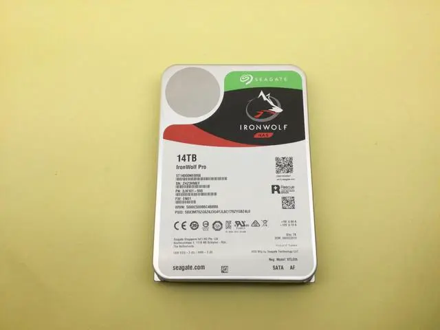 Alt view image 2 of 3 - Seagate IronWolf Pro 14TB 7.2K SATA 6Gb/s NAS 3.5" HDD ST14000NE0008