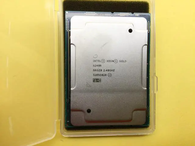 Main image of SRGZ8 Intel Xeon Processor Gold 6240R 24-Core 2.4GHZ 35.75M 165W LGA3647 CPU