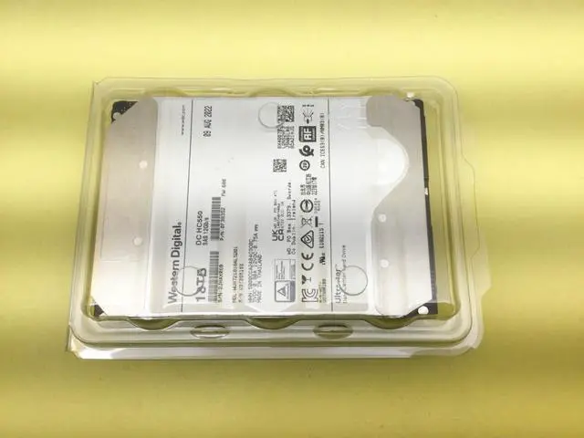 Alt view image 2 of 3 - (NOT FOR HOME PC!) WD Ultrastar DC HC550 18TB 7.2K SAS 12Gb/s 512MB 3.5in SED HDD WUH721818AL5201