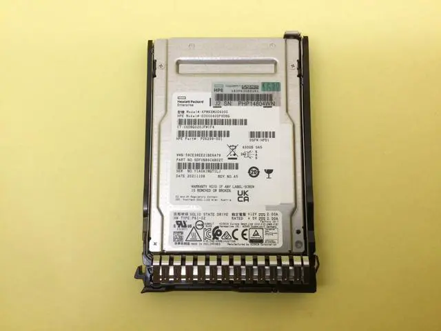 Alt view image 2 of 3 - (NOT FOR HOME PC!) P26295-B21 HPE 400GB SAS 12G WRITE INTENSIVE SFF SC PM6 SSD P37176-001