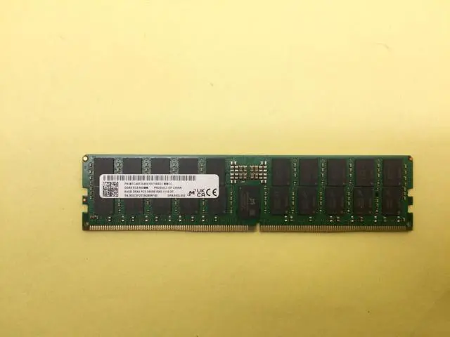Main image of MICRON 64GB (1X64GB) 2RX4 PC5-5600B DDR5 RDIMM SERVER MEMORY MTC40F2046S1RC56BD1