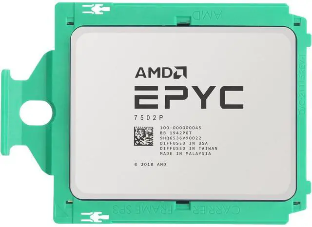 Alt view image 3 of 3 - AMD EPYC 7502P 32C 2.5GHz 128M DDR4-3200 180W (Dell) (100-000000045)