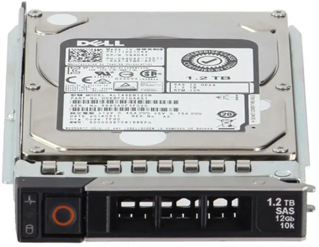 Alt view image 2 of 5 - (NOT FOR HOME PC!) Dell 1.2TB 10K 12Gbps SAS 2.5 HDD 512n CPO (89D42-CO3)