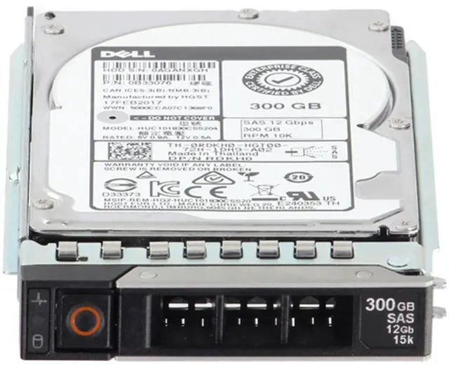 Alt view image 2 of 5 - (NOT FOR HOME PC!) Dell 300GB 10K 12Gbps SAS 2.5 HDD 512n (RDKH0)