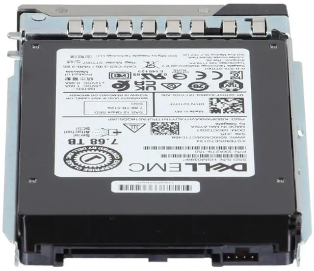 Alt view image 4 of 5 - (NOT FOR HOME PC!) Dell 7.68TB 12Gbps vSAS RI TLC SED 2.5 SSD XS7680SE70134 (2THYF-R)