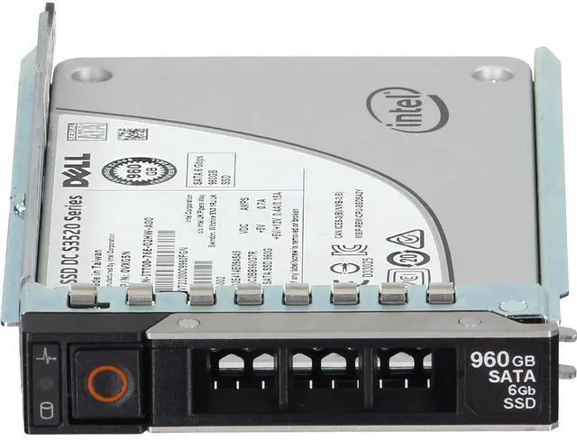 Alt view image 2 of 5 - Dell 960GB 6Gbps SATA RI MLC 2.5 SSD S3520 CPO (VXG5N-CO3)
