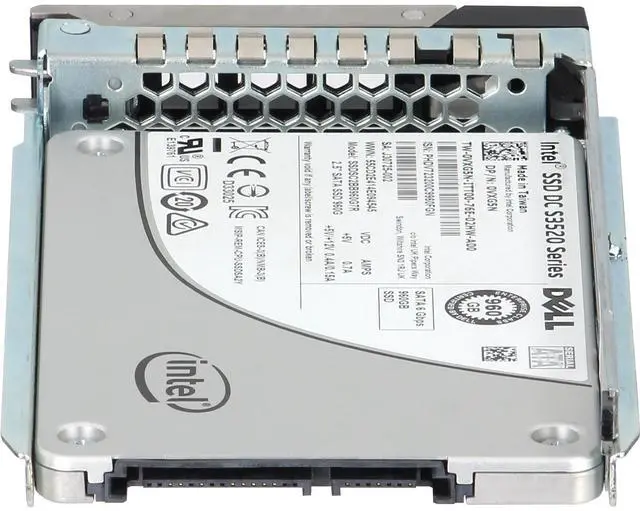 Alt view image 4 of 5 - Dell 960GB 6Gbps SATA RI MLC 2.5 SSD S3520 CPO (VXG5N-CO3)