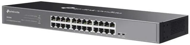 Alt view image 2 of 5 - TP-Link DS1024G | Omada 24-Port 1000Mbps Gigabit Unmanaged Rack-Mount Switch