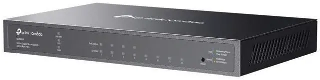 Alt view image 3 of 7 - TP-Link SG2008P | Omada 8-Port 1000Mbps Gigabit PoE+ Smart Switch | 4* PoE+ Port