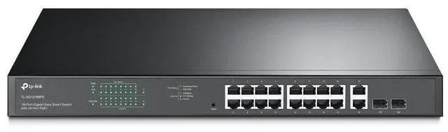 Main image of TP-Link TL-SG1218MPE | 18-Port 1000Mb Gigabit Easy Smart Switch | 16* PoE+ Port