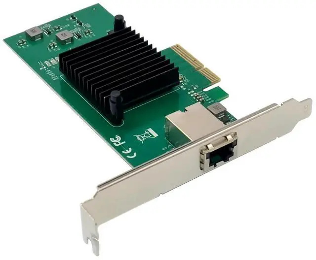 Alt view image 5 of 5 - X-MEDIA XM-NA6810 | 10Gbps Gigabit PCI Express PCIe x4 Network Card | AQC107