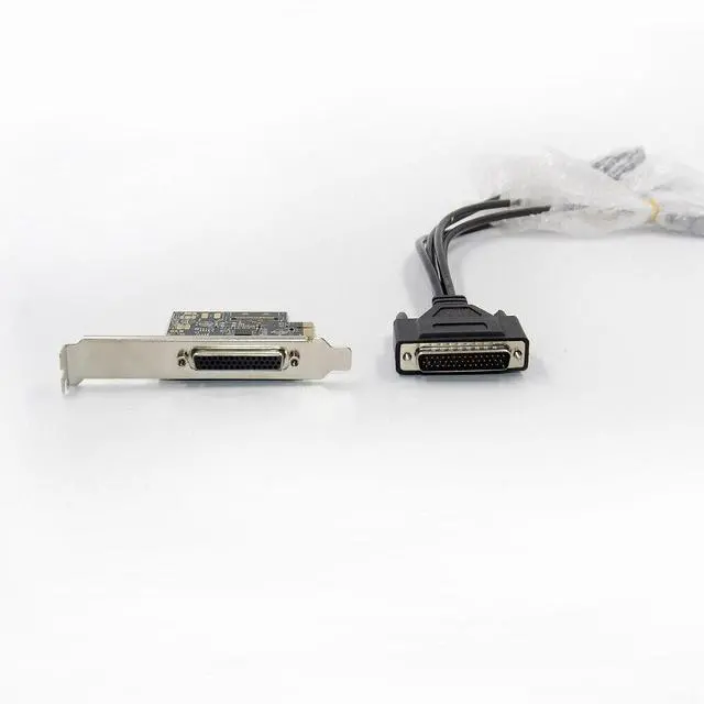 Alt view image 3 of 3 - X-MEDIA XM-PEX-4S | 4-Port DB9 RS232 Serial PCI Express PCIe Card Breakout Cable