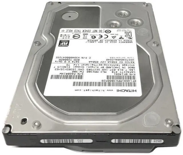 Alt view image 4 of 5 - HGST 4TB 64MB Cache 7200RPM SATA 6.0Gb/s 3.5" Internal Enterprise Hard Drive