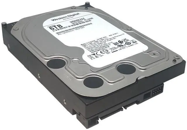 Alt view image 3 of 6 - Western Digital 6TB 256MB SATA 6Gb/s 3.5" WD60EZAZ Internal Hard Drive