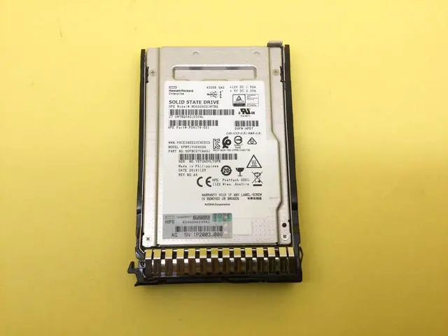 Main image of (NOT FOR HOME PC!) P04525-B21 HPE 400GB SAS 12G MIXED USE SFF (2.5IN) SC DS SSD P06576-001