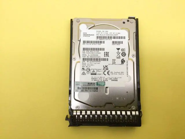 Alt view image 2 of 4 - (NOT FOR HOME PC!) 870759-B21 HP 900GB 12G SAS 15K SFF 2.5" SC ENT DS HDD 870795-001