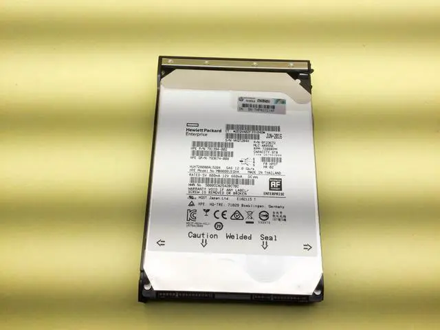 Main image of (NOT FOR HOME PC!) 805337-B21 HPE 8TB SAS 12Gps LFF SC 512e HDD 805344-001
