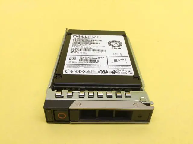 Alt view image 3 of 4 - (NOT FOR HOME PC!) 9N32F DELL 3.84TB SAS 24Gb/s Read Intensive 2.5" SSD 09N32F MZ-ILG3T80
