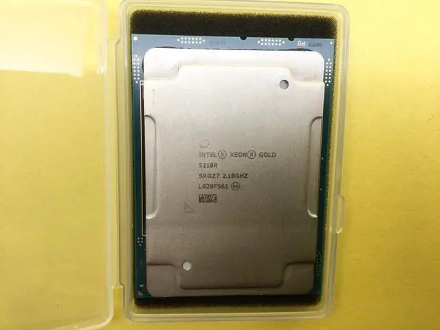 Main image of SRGZ7 Intel Xeon Gold 5218R 2.1GHz 20-Core 27.5M L3 FCLGA3647 CPU Processor