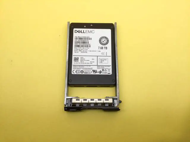 Main image of (NOT FOR HOME PC!) RVYD5 Dell 7.68TB 12Gbps SAS Read Intensive 2.5" SSD 0RVYD5 PM1643 MZ-1LT7T6A