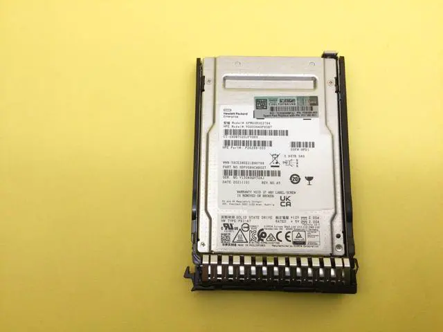 Main image of (NOT FOR HOME PC!) P26306-B21 HPE 3.84TB SAS 12G READ INTENSIVE SFF SC SSD P37168-001