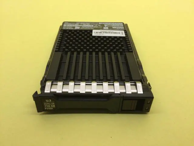 Alt view image 2 of 3 - P40553-B21 HPE 750GB NVME GEN3 WRITE INTENSIVE SFF BC U.2 SSD P41551-001
