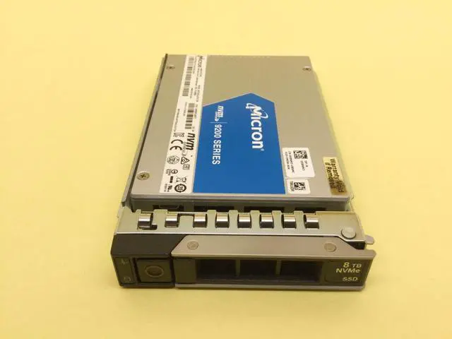 Alt view image 2 of 2 - MTFDHAL8TATCW Micron 9200 ECO 8TB PCIe3.0 NVMe 2.5'' U.2 Internal SSD DELL 08NM3