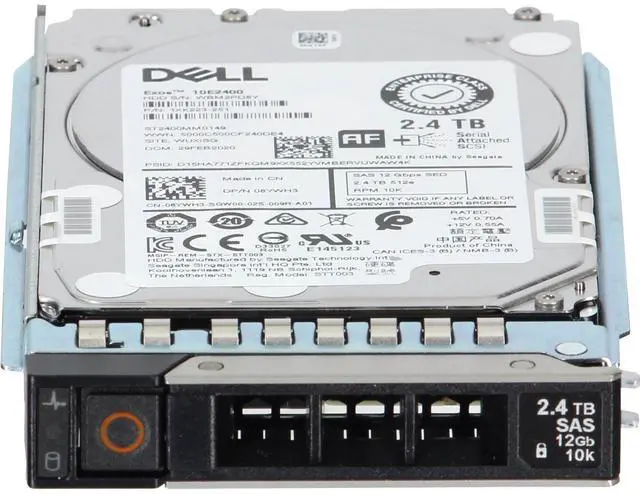 Alt view image 2 of 5 - (NOT FOR HOME PC!) Dell 2.4TB 10K 12Gbps SAS 2.5 HDD FIPS 512e (ME) (8YWH3)