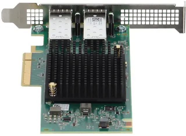 Alt view image 4 of 5 - Dell Emulex LPe35002 Dual 32Gb Fibre Channel SFP+ HBA FH (CGT2C)