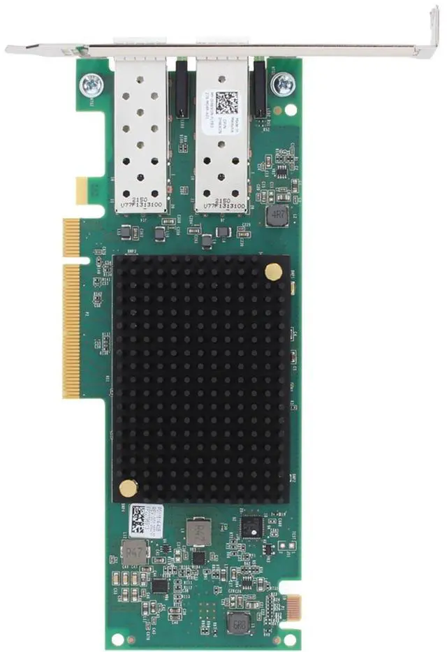 Alt view image 5 of 5 - Dell Emulex LPe35002 Dual 32Gb Fibre Channel SFP+ HBA FH (CGT2C)