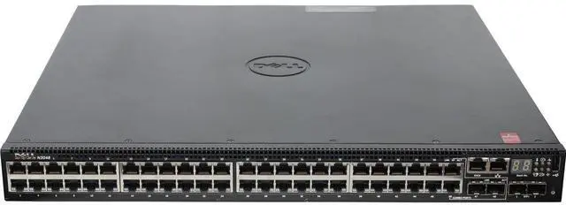 Alt view image 2 of 5 - Dell Networking N3048 48P 1GbE 2P SFP+ Switch (Rails)