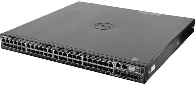 Alt view image 3 of 5 - Dell Networking N3048 48P 1GbE 2P SFP+ Switch (Rails)