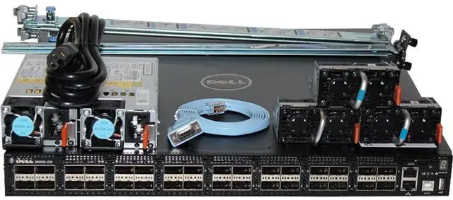 Main image of Dell Networking S6000-ON 32P 40GbE QSFP+ RA Switch (Rails)