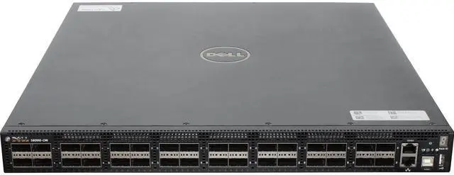 Alt view image 2 of 5 - Dell Networking S6000-ON 32P 40GbE QSFP+ RA Switch (Rails)