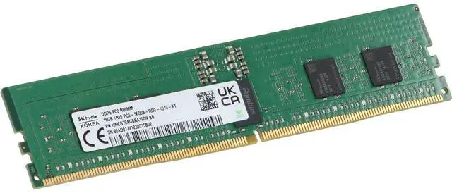 Main image of Hynix 16GB 1Rx8 DDR5 RDIMM- 5600MT/s (HMCG78AGBRA190N-OSTK)