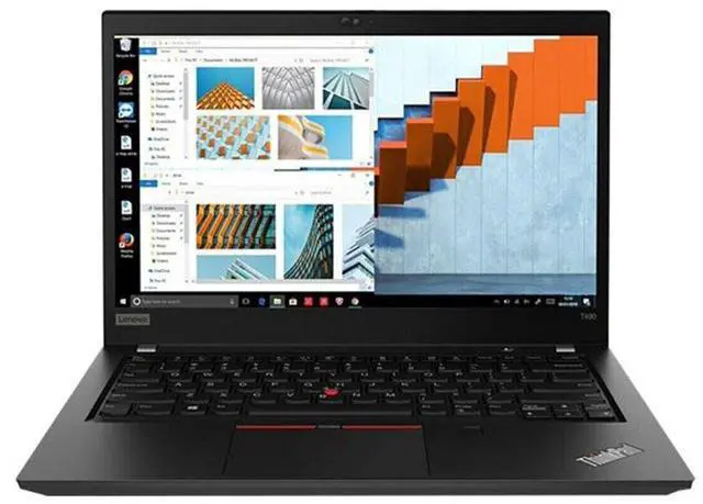 Alt view image 2 of 5 - Lenovo ThinkPad laptop T490 14" i5 8365U 16GB 256gb SSD WIN 11 pro CAM WIFI