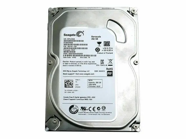 Main image of DELL SEAGATE ST250DM000 3.5" 250GB 7200 RPM 16MB CACHE SATA 6GB/S HDD YVMKX