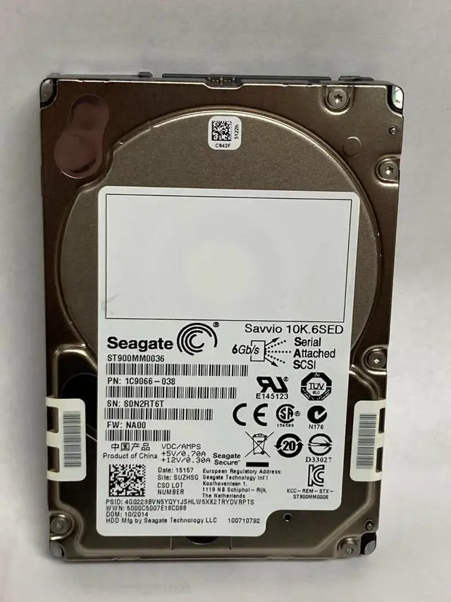 Main image of (NOT FOR HOME PC!) 900GB 2.5 6Gb/s SAS Internal 10K RPM hard drive HD SERVER DELL HP