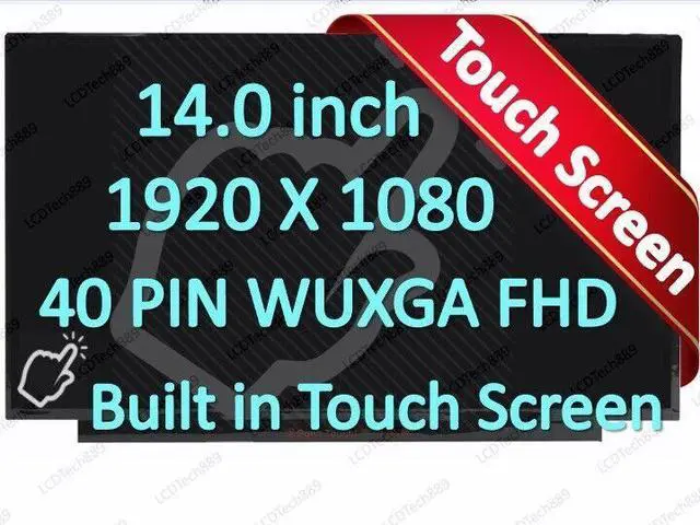 Main image of NV140FHM-T09 V8.1 14in LCD FHD Touch Screen Display P/N SD11J53862 For BOE0A38