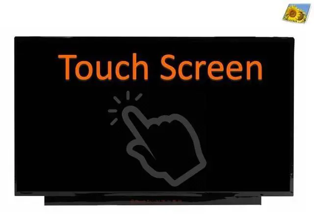 Alt view image 2 of 6 - Lenovo P/N 5D10T05360 NT156WHM-T02 V8.0 laptop LED LCD Screen HD 1366x768 Touch