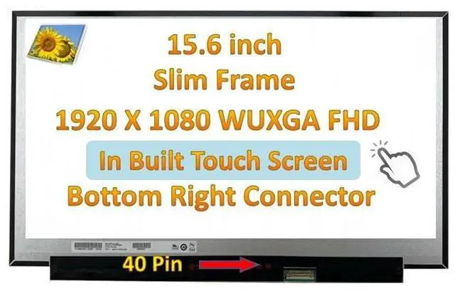Main image of 15.6" Touch LED LCD Screen for Acer Aspire 3 15 N23c3 A315-24PT-R288 FHD Display