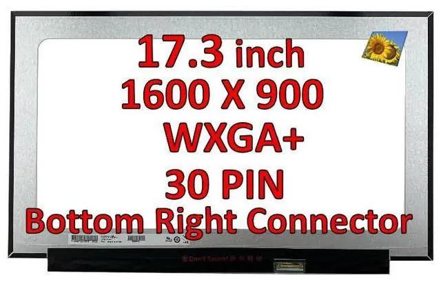 Alt view image 2 of 6 - NT173WDM-N25 V8.0 fits NT173WDM-N24 LED LCD Screen HD+ 1600x900 NT173WDM-N23