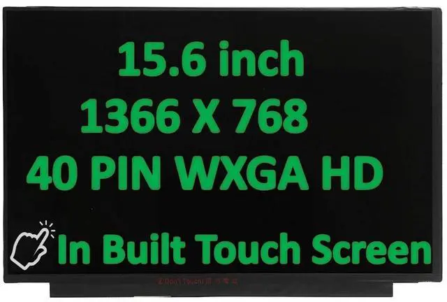 Alt view image 2 of 7 - HP N41933-001 15-FD0XXX 15.6" WXGA 40pin HD Laptop LED LCD Touch Screen
