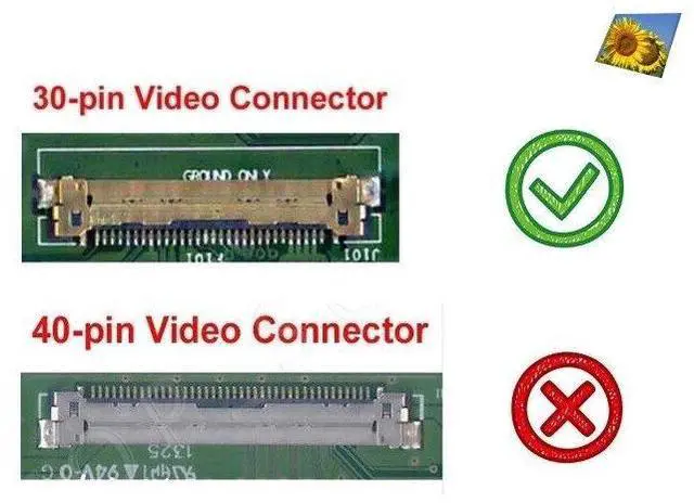 Alt view image 5 of 7 - Display for Lenovo Module 9560NGW R PD99560NG 15.6" HD LCD LED Screen Panel