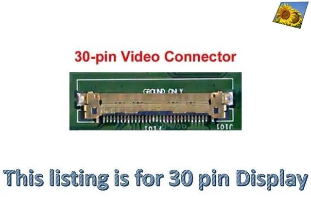 Alt view image 6 of 7 - Lenovo ThinkPad P52 P53 5D10X81514 FHD IPS LCD Screen 30 pin Matte LED Display